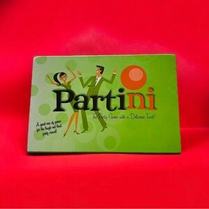 PARTINI Board Game The Party Game with a Delicious Twist 2008 Parker Brothers